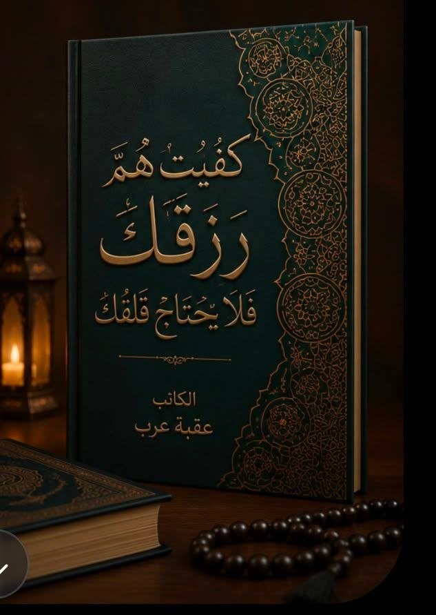 غلاف كتاب كُفيت همَّ رزقك فلا يحتاج قلقك